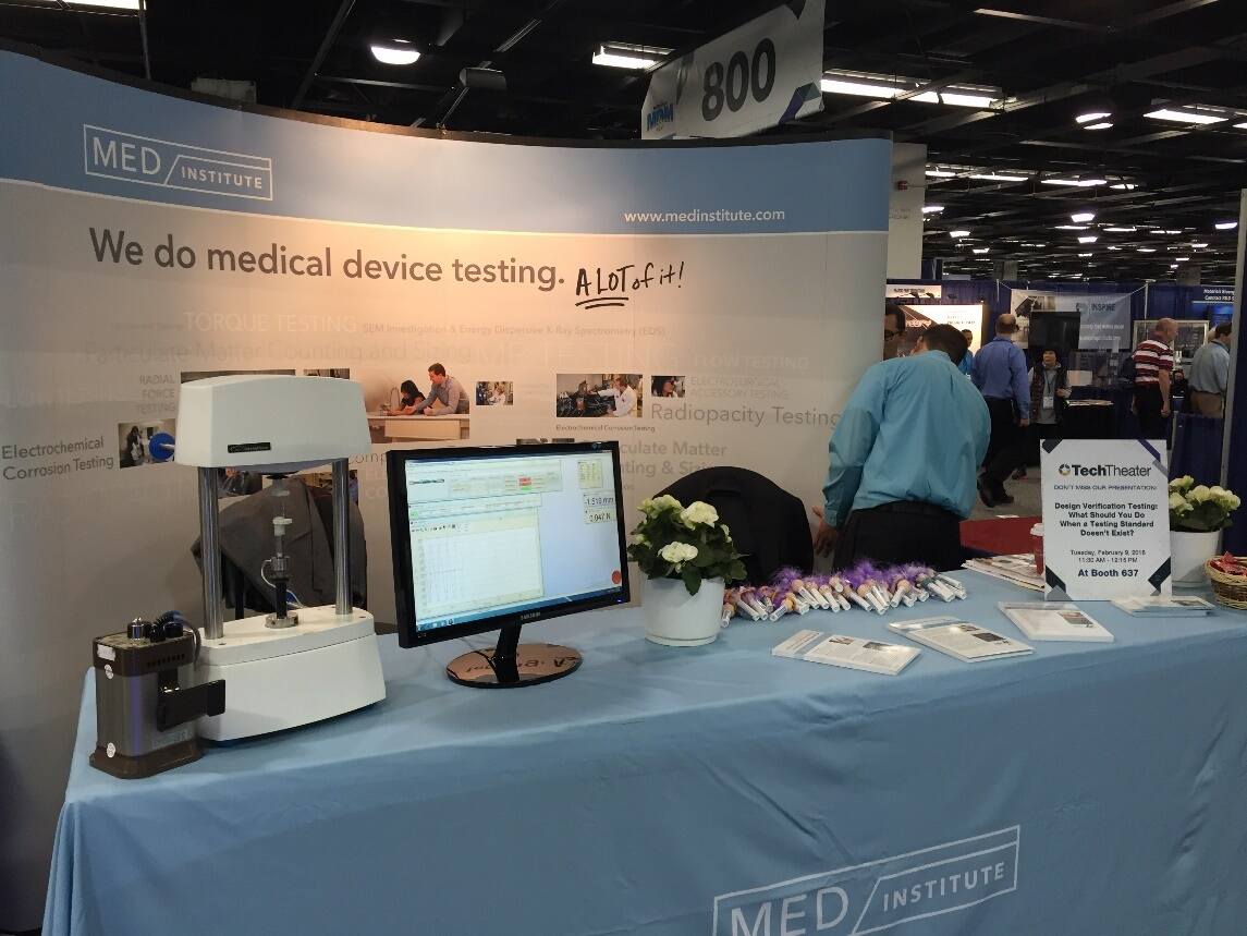MD&amp;M West Booth Tester