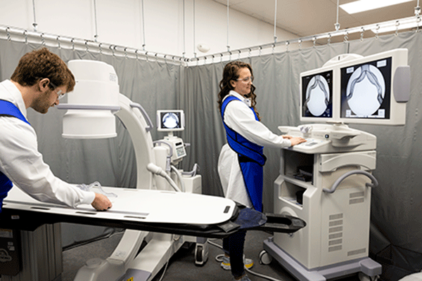 C-arm fluoroscopy suite